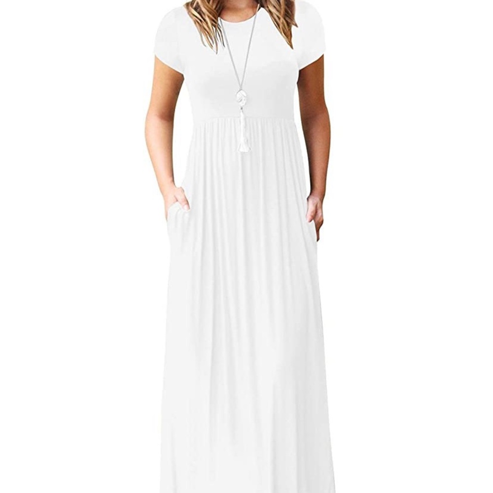 Long White Dress